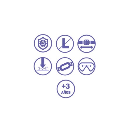 Bestway Junior Masker en Buis Set Ontluchtingsklep Diverse Kleuren +7