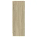 Buffet avec LED chêne sonoma 38x34x100 cm bois d'ingénierie
