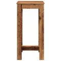 Table de bar vieux bois 51x50x103,5 cm bois d'ingénierie
