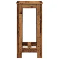 Table de bar vieux bois 51x50x103,5 cm bois d'ingénierie