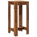 Table de bar vieux bois 51x50x103,5 cm bois d'ingénierie