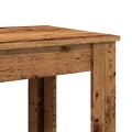 Table de bar vieux bois 51x50x103,5 cm bois d'ingénierie