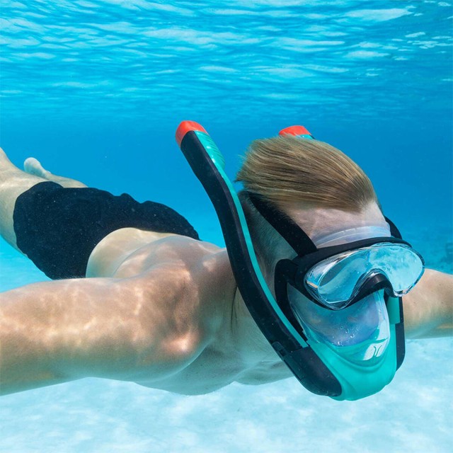Bestway Snorkel Doppio Tubo Valvola di Purga Antinebbia L/XL +12 Anni