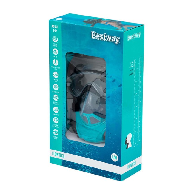 Bestway Dubbele Buis Snorkel Afvoerklep Anticondensatie L/XL +12 Jaar