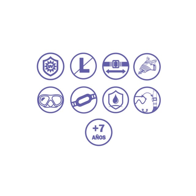 Bestway Set Maschera e Tubo Adulto Valvola di Sfiato Colore Assortito