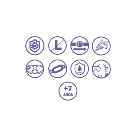 Bestway Conjunto Mascara y Tubo Adulto Valvula de Purga Color Surtido