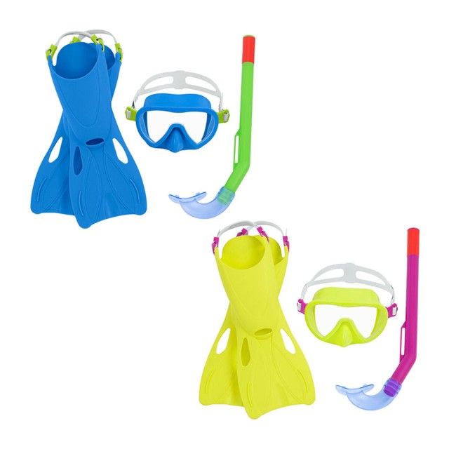 Bestway Set Snorkel Junior Correa Anatomica Color Surtido 37-41 +7 Añ