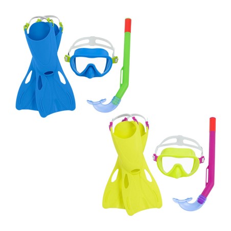 Bestway Set Snorkel Junior Correa Anatomica Color Surtido 37-41 +7 Añ