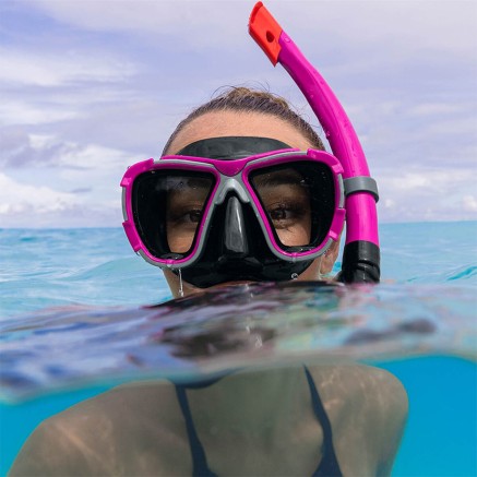 Bestway Ensemble Snorkel Enfant Courroie Anatomique Couleur Assortie 2 2