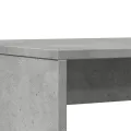 Ensemble table à manger et bancs 3 pcs bois d'ingénierie