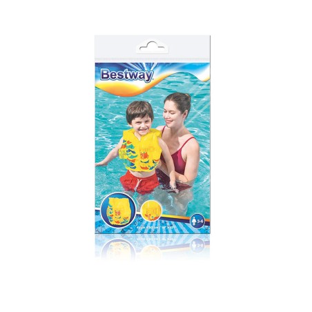 Chaleco Hinchable para Piscina Bestway 41 x 30 cm Cangrejo 3-6 años