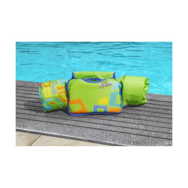Aufblasbare Weste für den Swimmingpool Bestway Aquastar Swim Safe 19-