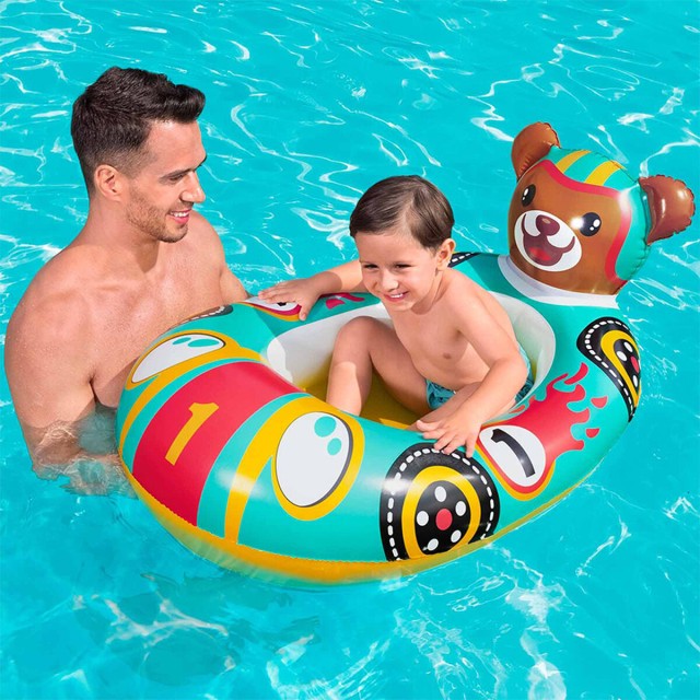 Bestway Barca Hinchable Infantil Zorro 94x66 cm +3 Años Playa y Pisci