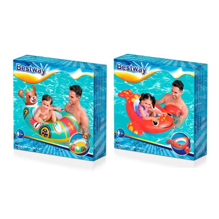 Bestway Barca Hinchable Infantil Zorro 94x66 cm +3 Años Playa y Pisci