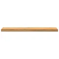 Appuis de fenêtre 2 pcs marron clair bois de chêne massif