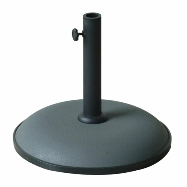 Marbueno Round Umbrella Base Cement 41.5x35 cm 15KG Grey Garden, Pool,