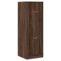 Armoire apothicaire chêne marron 40x41x118 cm bois d'ingénierie