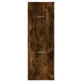 Armoire d'apothicaire chêne fumé 40x41x118 cm bois d'ingénierie