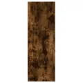 Armoire d'apothicaire chêne fumé 40x41x118 cm bois d'ingénierie
