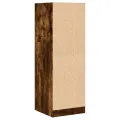 Armoire d'apothicaire chêne fumé 40x41x118 cm bois d'ingénierie