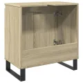 Armoire de bain chêne sonoma 58x33x60 cm bois d'ingénierie