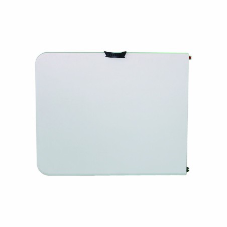 Marbueno Table Pliable Résine Blanc 180X74X74 cm Restauration, Plage,