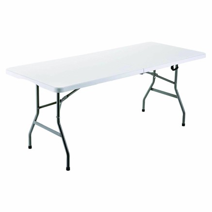 Marbueno Folding Table Resin White 152x70x74 cm Rectangular for Outdoo