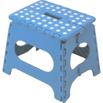 Marbueno Folding Stool Plastic Assorted Color 33x26.5x27 cm Garden 105