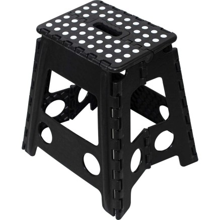 Marbueno Folding Stool Plastic Assorted Color 39x33.5x39 cm Garden 105