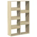Bibliothèque chêne sonoma 100x33x155,5 cm bois d'ingénierie