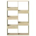 Bibliothèque chêne sonoma 100x33x155,5 cm bois d'ingénierie