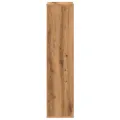 Bibliothèque chêne artisanal 50x25x105 cm bois d'ingénierie