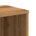 Bibliothèque chêne artisanal 50x25x105 cm bois d'ingénierie