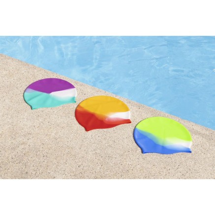 Bestway Gorro da Bagno Bambino Silicone Colori Assortiti +3 Anni Spiag 2