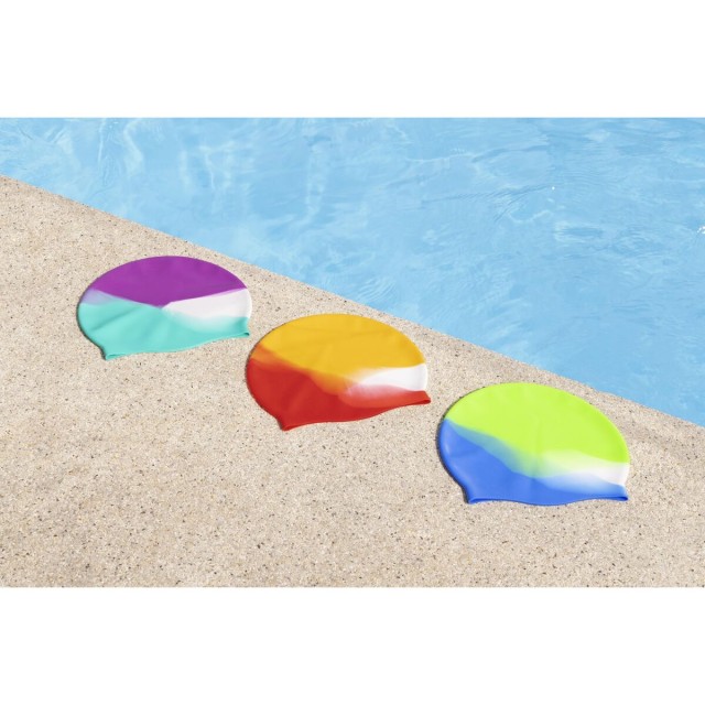 Bestway Gorro da Bagno Bambino Silicone Colori Assortiti +3 Anni Spiag