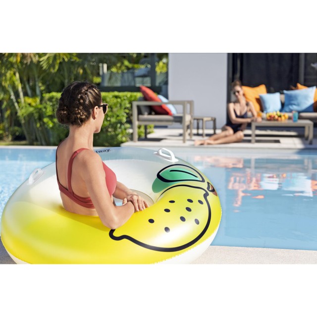 Bestway Flotador Hinchable con Asas Jungla D114 cm +12 Años Playa y P