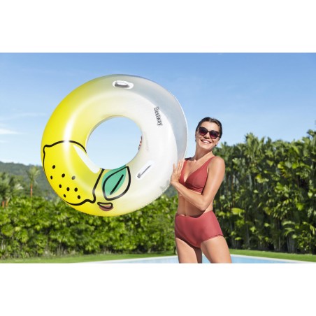 Bestway Inflatable Float with Handles Jungle D114 cm +12 Years Beach P