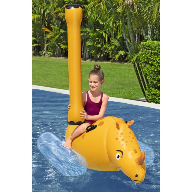 Bestway Gioco Flottante Lotta di Rinoceronti 153x77 cm +3 Anni Piscina