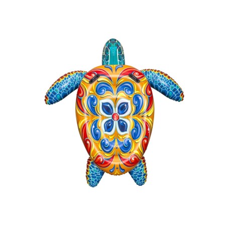 Bestway Figura Hinchable Tortuga Mediterranea con Asas 183x173 cm +3 A