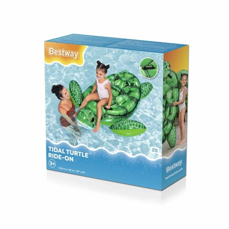Bestway Inflatable Turtle with Handles 150x145 cm +3 Years Beach & Poo