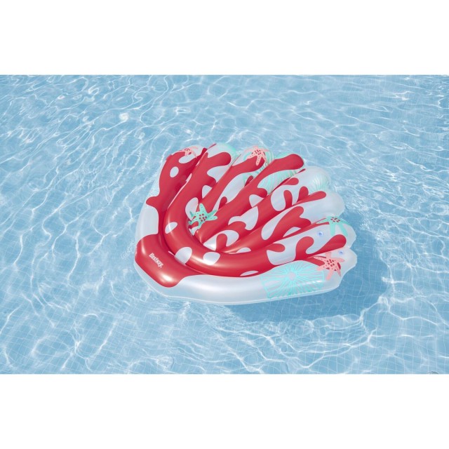 Bestway Materassino Gonfiabile Coral 186x153 cm Spiaggia e Piscina 437