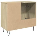 Armoire salle de bain chêne sonoma 65x33x60 cm