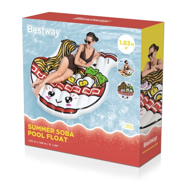 Bestway Luftmatratze Ramen Bol 183x168 cm Strand und Pool 43841