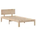Cadre de lit avec tiroirs sans matelas 90x190 cm