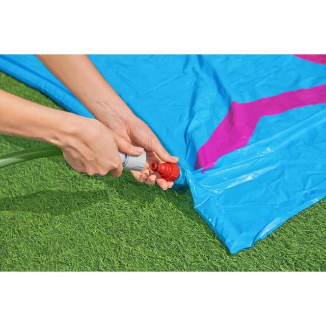 Bestway Pista Scivolo con Gonfiabili Doppio Animali Llama 488x138 cm +