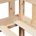 Lit de jour avec tiroirs sans matelas 80x200 cm bois massif