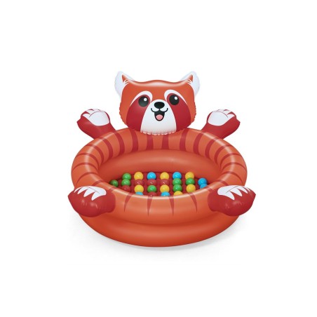 Bestway Piscine à Boules Gonflable Panda 107x94x58 cm +2 Ans Intérie