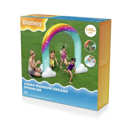 Bestway Jumbo Rainbow Sprinkler 221x71x193 cm +2 Years Garden 52732