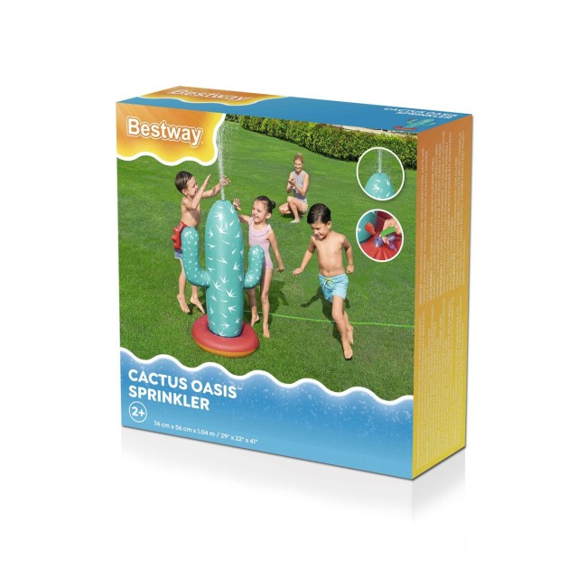 Bestway Aufblasbarer Cactus Sprinkler 74x56x104 cm +2 Jahre Garten 527
