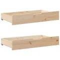 Cadre de lit sans matelas 160x200 cm bois massif de pin